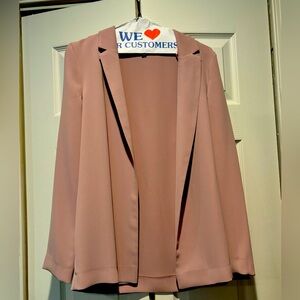 Light Pink Topshop Blazer
